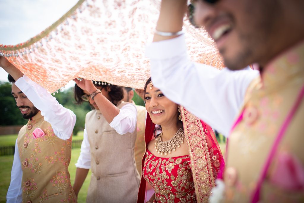 Indian wedding guests
